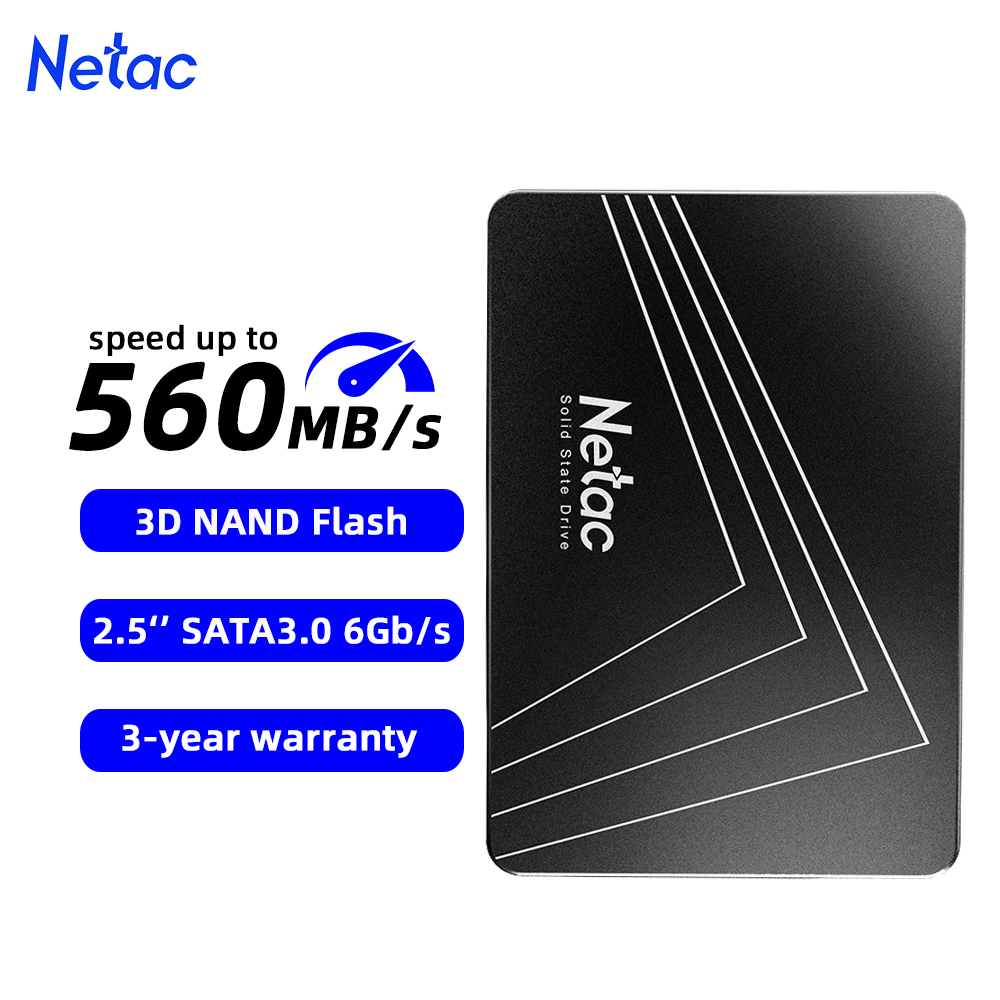 Ssd 500Gb - Netac SATA3 SSD 2,5 Zoll 2