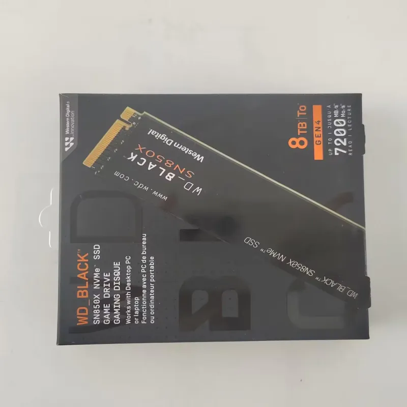 Nvme Ssd - Neue WD_BLACK SN850X 8TB NVMe SSD