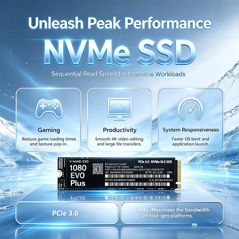 Neueste 1080 EVO Plus M.2 NVMe – Ssd 500Gb Bewertung und Preis