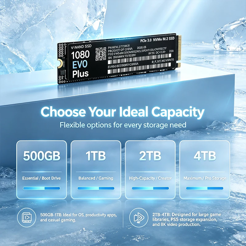 Neueste 1080 EVO Plus M.2 NVMe – Ssd 500Gb Bewertung und Preis