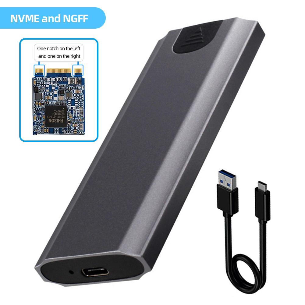 M.2 zu USB Typ C 3.1 SSD-Gehäu – Nvme Ssd Bewertung und Preis